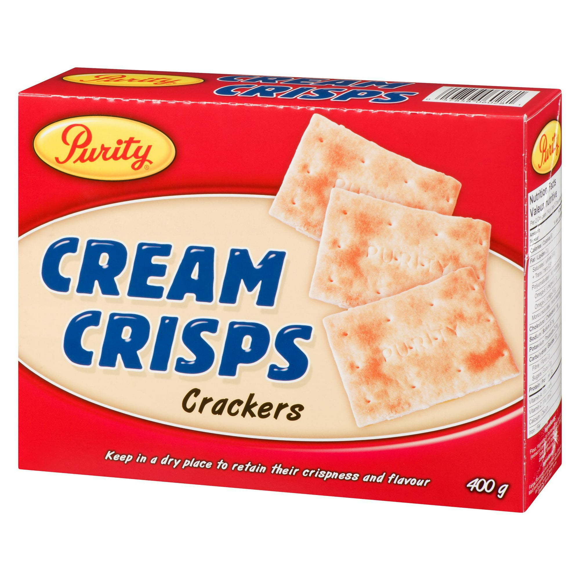 Purity Creme Crisps Craquelins