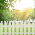 thumbnail image 4 of EIGTHTAIL 4 Sets White Plastic Fence Durable Garden Picket Fence Useful Lawn Edging, 4 of 8