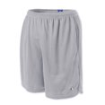 thumbnail image 1 of Champion Mens Long Mesh Shorts with Pockets, S, Athletic Gray, 1 of 2