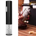 thumbnail image 4 of Anggrek Electric Wine Opener, Black, with Paper Cutter, 4 of 8
