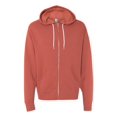 thumbnail image 1 of Independent Trading Co. Sweat à Capuche Léger Unisexe à Fermeture Éclair Complète, TG, Rouille, 1 of 1