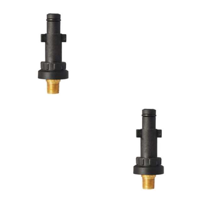 Ruiboury 1pc Pressure Washer Adapter Foam Nozzle Adapter Car Washing Accessories Type D 2Set