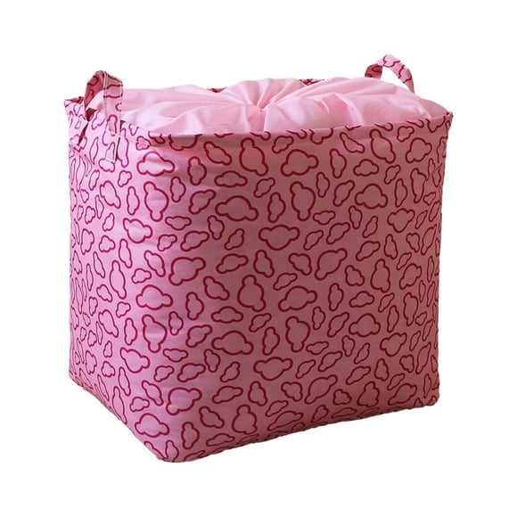 EGNMCR Storage Trunks Dirty Clothes Basket Organizer, 100L Large Storage Bag, Tethered Handle Foldable Dirty Clothes Bucket Suitable For Home College Dorms, Closet Storage storage basket
