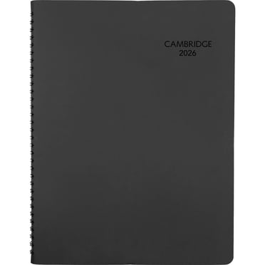 Grand agenda hebdomadaire Cambridge® 2026