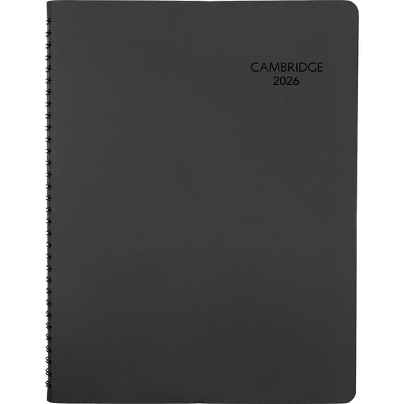 Grand agenda hebdomadaire Cambridge® 2026