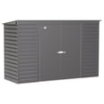 thumbnail image 1 of Arrow Select Steel Storage Shed, 10x4, Gris anthracite, 1 of 6