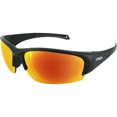 thumbnail image 1 of Global Vision Lunettes de Sécurité pour Moto Lunettes de Soleil Montures Noires + G Verres Miroir Rouge Tech, 1 of 1