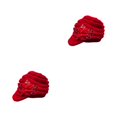 thumbnail image 3 of Wweixi Warm Up In Style With Fashionable Wool Cap For Cold Weather Knitted Hats Knitted Caps Funny Hat Wool Hat Ear Protectors red 2Set, 3 of 6