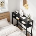 thumbnail image 3 of EDTara Table d'Entrée, Tables Consoles avec Rangement, Table de Sofa Rustique de 39,3” avec Tablette Réglable, Table Console pour Entrée, Salon, Couloir, Chambre, 3 of 7