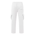 thumbnail image 3 of Men's Casual Utility Joggers Comfortable Solid Color Work Pants with Multiple Pockets for Outdoor and Daily Wear, 3 of 4