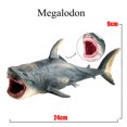 thumbnail image 2 of Fridja Megalodon-Prehistoric Shark Ocean Education Animal Figure Model Kids Toy Gift, 2 of 7