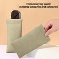 thumbnail image 4 of JilgTeok 4 Packs Portable Eyeglass Case with Drawstring Closure, Mini Storage Pouch for Glasses, Headphones & Cables, Lightweight Travel Organizer Bag, 4 of 6