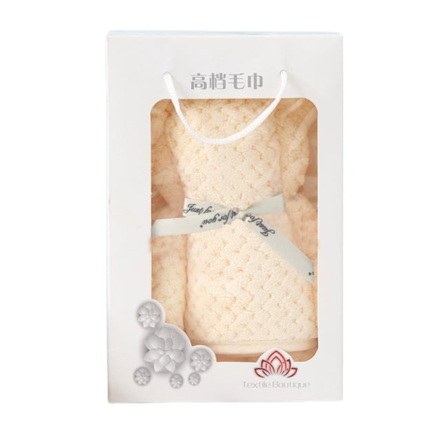 Ingenious Warp Knitted Pineapple Reseau Towel Gift Bear Towel High Density Coral Fleece Gift INS Style
