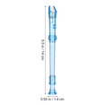 thumbnail image 4 of 4 Pcs Mini Clarinette 6 Trous Flûte Transparente Enfants Débutants Instruments à Vent (Couleur Aléatoire), 4 of 8