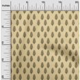 thumbnail image 2 of oneOone Velvet Light Beige Fabric Asian Floral Block Fabric For Sewing Printed Craft Fabric By The Yard 58 Inch Wide, 2 of 5
