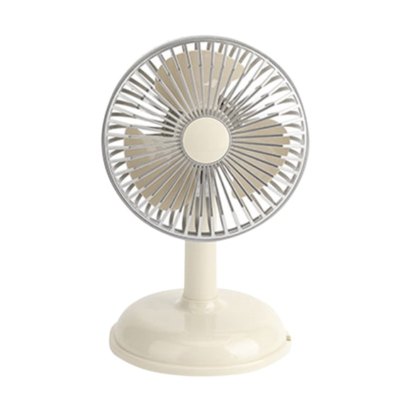 TopLLC Desktop Charging Fan USB Charging Portable Small Fan Retro Desk Style Fan With Battery on Clearance