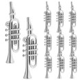 thumbnail image 1 of Miangastore 20 Pcs Mini Instrument de Musique en Plastique Modèle Noël Bricolage Ornement d'Instrument Cadeau de Fête, 1 of 8