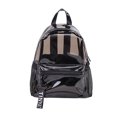 thumbnail image 2 of Women Backpack Visible Zipper Pocket Rucksack Shopping School Umbrella Tissues Books Wallet Shoulder Waterproof Bag Books Wallet Storage Organizer Strap, 2 of 7