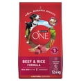 thumbnail image 1 of Purina ONE Microbiome Balance Beef & Rice Formula, Dry Dog Food 12.4kg, 1 of 9