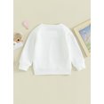 thumbnail image 4 of Faithtur Sweat-Shirts d'Anniversaire Garçon Lettre Imprimé Manches Longues Col Rond Tops Vêtements Bébé, 4 of 9