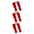 thumbnail image 2 of Transemion 1 Pair Shin Instep Guards MMA Elastic Protector and Protection Supplies Training Red L 3Set, 2 of 6