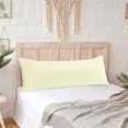 thumbnail image 2 of Unique Bargains Silky-Soft Pillowcase Microfiber Body Pillow Case Cover with Envelope Closure, 2 of 9