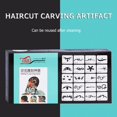 thumbnail image 4 of 20x Mix Hair Styling Tattoo Template DIY Hairdressing Trimmer Model Stencil, 4 of 8