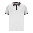 thumbnail image 1 of Birdeem Chemises pour Hommes Chemise Décontractée à Rayures avec Boutons et Col, 1 of 9