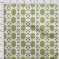 thumbnail image 4 of oneOone Velvet Light Green Fabric Ikat Craft Projects Decor Fabric Printed By The Yard 58 Inch Wide, 4 of 4