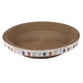 thumbnail image 2 of lionlar Cat Scratcher Pad Scratching Board Corrugated Cardboard Lounge Couch Interactive 50cmx50cmx9cm, 2 of 9