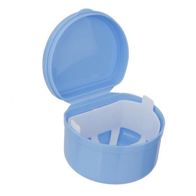 Bunblic 4-6pack Dental Orthodontic Retainer Denture Storage Case Box Mouthguard 6 Pcs