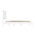 thumbnail image 4 of AFI NoHo Lit Plateforme en Bois Massif Simple TG, Blanc, 4 of 13