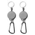 thumbnail image 3 of MesaSe 4 Pcs Porte-Badge Rétractable, Mousqueton Robuste, Porte-Clés avec Clip Ceinture et Extension de Fil, 3 of 8