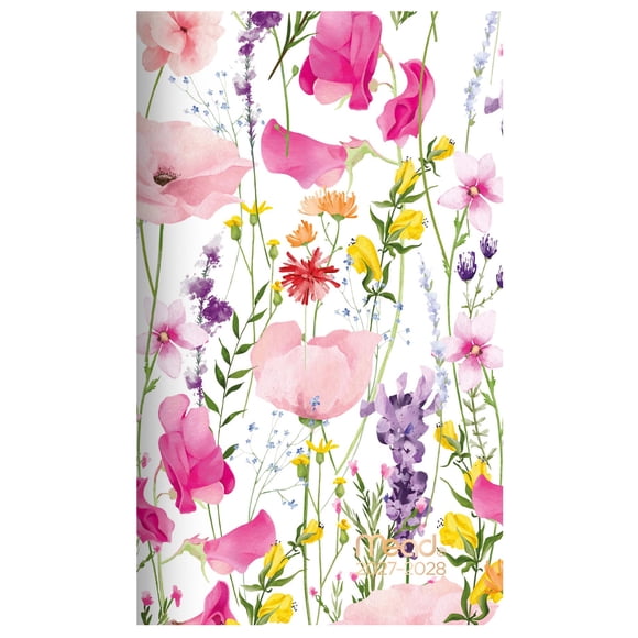 Mead® 2027 Agenda de poche floral rose Cottage