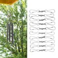 thumbnail image 1 of 360rotating Wind Chime Hook, Swivel Hooks Silver White Durable  For Windmills For Outdoors, 1 of 8