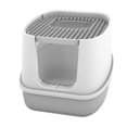 thumbnail image 2 of Cat Litter Box,Large Cat Toilet Split Split Cat Litter Box Large Cat Litter Tray Innovative Solution, 2 of 9