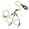 thumbnail image 1 of Djiypn 3 in 1 Durable Nylon Dog Leash with Padded Handle, 360° Swivel No Tangle Climbing Rope Removable Pet Traction Rope, 4.8Ft Lead for Puppy Dogs, Green, 1 of 6