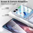 thumbnail image 2 of Case for Galaxy Z Flip 7, Compatible with MagSafe, Built-in Kickstand & Screen Protector & Hinge Protection, Slim Protective Phone Case Plating Cover for Samsung Galaxy Z Flip 7, 2 of 7