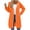 Orange, variant on Atogsazn Hoodies for Womens Zip Up Plus Size Hoodie Long Sleeve Sweater Fleece Sweatshirt Tops Fall Outerwear Khaki XL Fashion