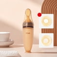 thumbnail image 1 of weibbin Baby Rice Paste Spoon Milk Bottle Feeding Spoon Soft Spoon Rice Noodles Baby Food Accessories, 1 of 6