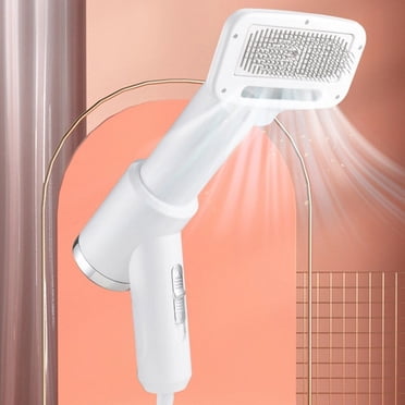 Dog Hair Dryer, 3-in-1 Pet Hair Dryer, Professional Pet Grooming Dog Dryer with Slicker Needle Brush, Dog Blow Dryer with Adjustable Settings for Dogs Cats