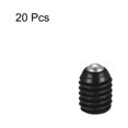 thumbnail image 3 of Unique Bargains Ball Point Set Screws, M6 x 8mm High Carbon Steel Metric Spring Hex Socket Grub Screw 20 Pack, 3 of 7