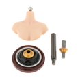 thumbnail image 4 of Baohd Sleek and Practical Male Female Bust Stand PVC Model for Wigs Female A 1Set, 4 of 6