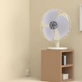 thumbnail image 5 of 12 Inch Plastic Fan Blade 3 Leaves Fan Blade Replacement Electric Fan Blades Part General Fans Accessories for Standing Pedestal Fan Table Fanner Brown Medium Brown Medium Brown Medium, 5 of 5