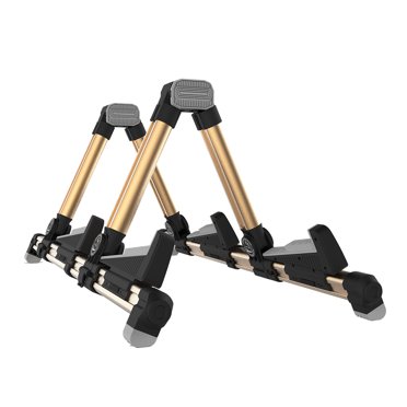 Amdohai Support Double pour Guitare, Cadre en A, Pliant, Support Réglable