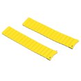 thumbnail image 1 of Watch Strap, Scratch Resistant 2Pcs Silicone Magnetic Band Strong Magnet Rings  For Outdoor Black Yellow, 1 of 8