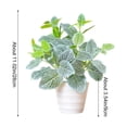 thumbnail image 3 of Czzoypi Artificial Green Plants Simulation Potted Clearance (Multicolor), Artificial Green Plants Simulation Potted Home Office Hotel Lobby Decoration Green Plants Home Decoration Artificial Plants, 3 of 6