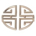 thumbnail image 2 of Chinese Hollow Cabinet Handle, 2Pcs Retro Elegant Hollow Cabinet Handle  For Bookcases, 2 of 8