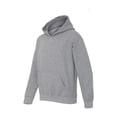 thumbnail image 1 of Gildan - Heavy Blend Youth Hooded Sweatshirt - 18500B - Graphite Heather - Size: XL, 1 of 1
