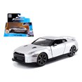 thumbnail image 1 of Jada Brian's Nissan GT-R R35 Silver Fast & Furious Movie 1/32 Diecast Model Car, 1 of 3